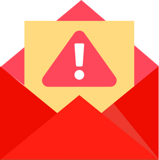 Virus, malware, email fraud, e-mail spam, phishing scam, hacker attack